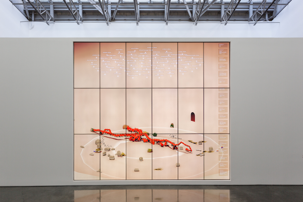 Ian Cheng exhibition at Foundation Louis Vuitton, Venice - Gallery