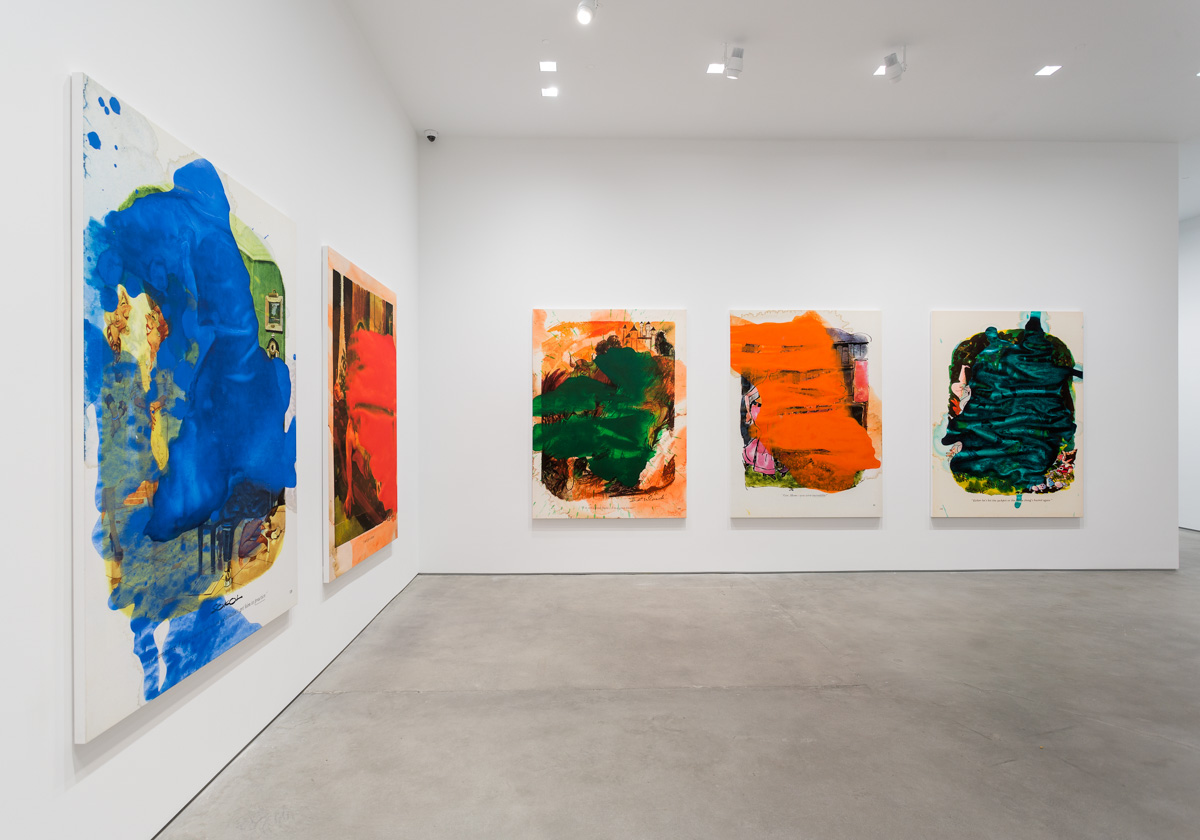 Richard Prince Ripple Paintings at GLADSTONE GALLERY 