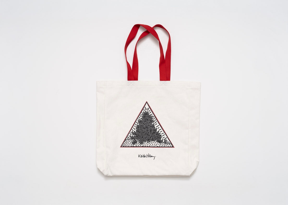 Keith Haring, A Pile of Crowns for Jean-Michel Basquiat Tote